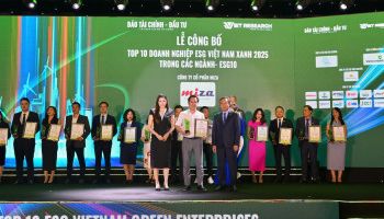 MIZA GROUP VÀO TOP 10 ESG VIỆT NAM XANH 2025 NHỜ CHIẾN LƯỢC PHÁT TRIỂN KINH TẾ TUẦN HOÀN